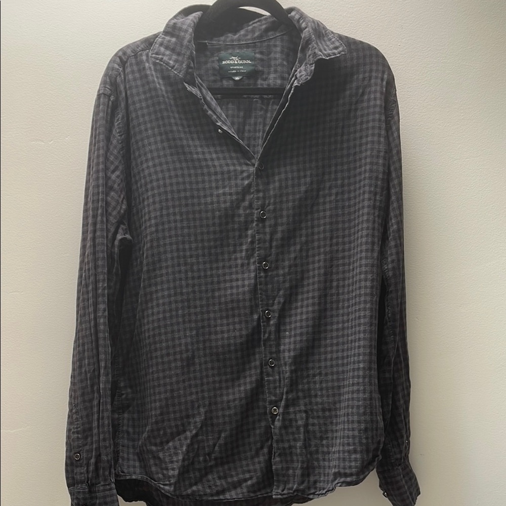 Rodd & Gunn Dark Checkered Sports Shirt